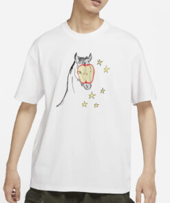 Elena Fiorenza Gatti Horse Girl Apple T-Shirts