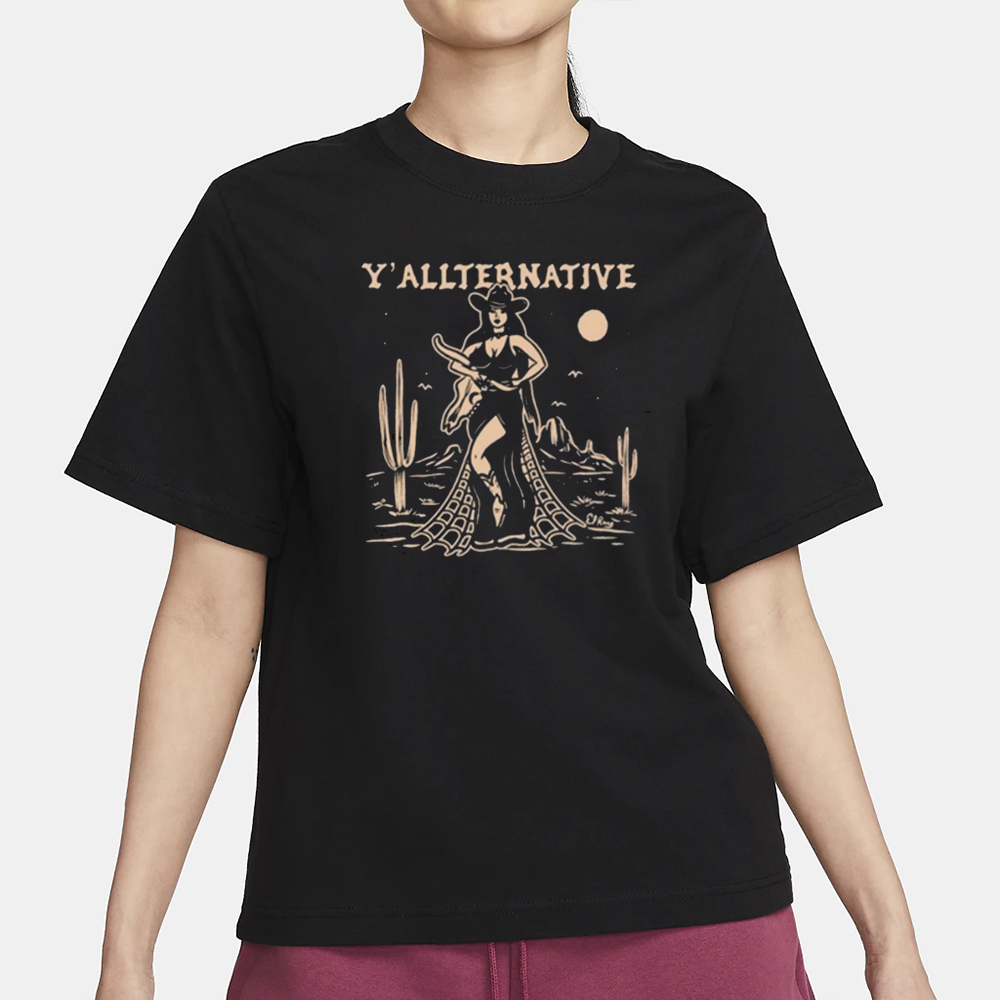 Elray Y’Allternative Cowgirl T-Shirt 4 Elray Y’Allternative Cowgirl T-Shirt1
