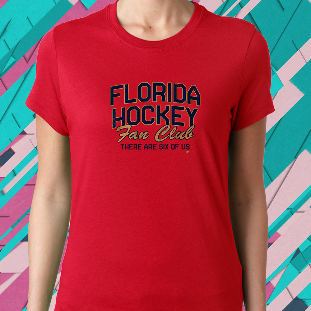 FLORIDA HOCKEY FAN CLUB T-SHIRT 4 FLORIDA HOCKEY FAN CLUB T-SHIRT1