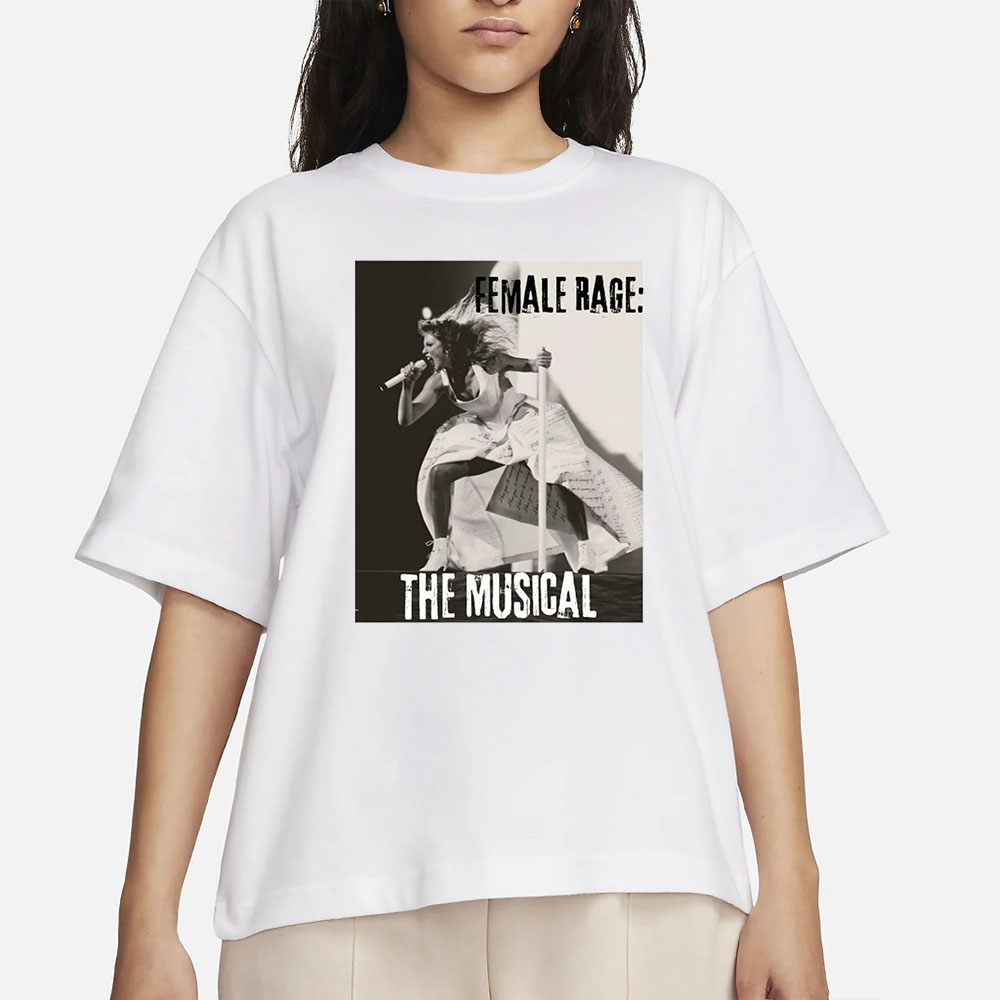 Female Rage | The Musical | TTPD | Taylor | Swiftie | Music T-Shirt 4 Female Rage The Musical TTPD Taylor Swiftie Music T-Shirt
