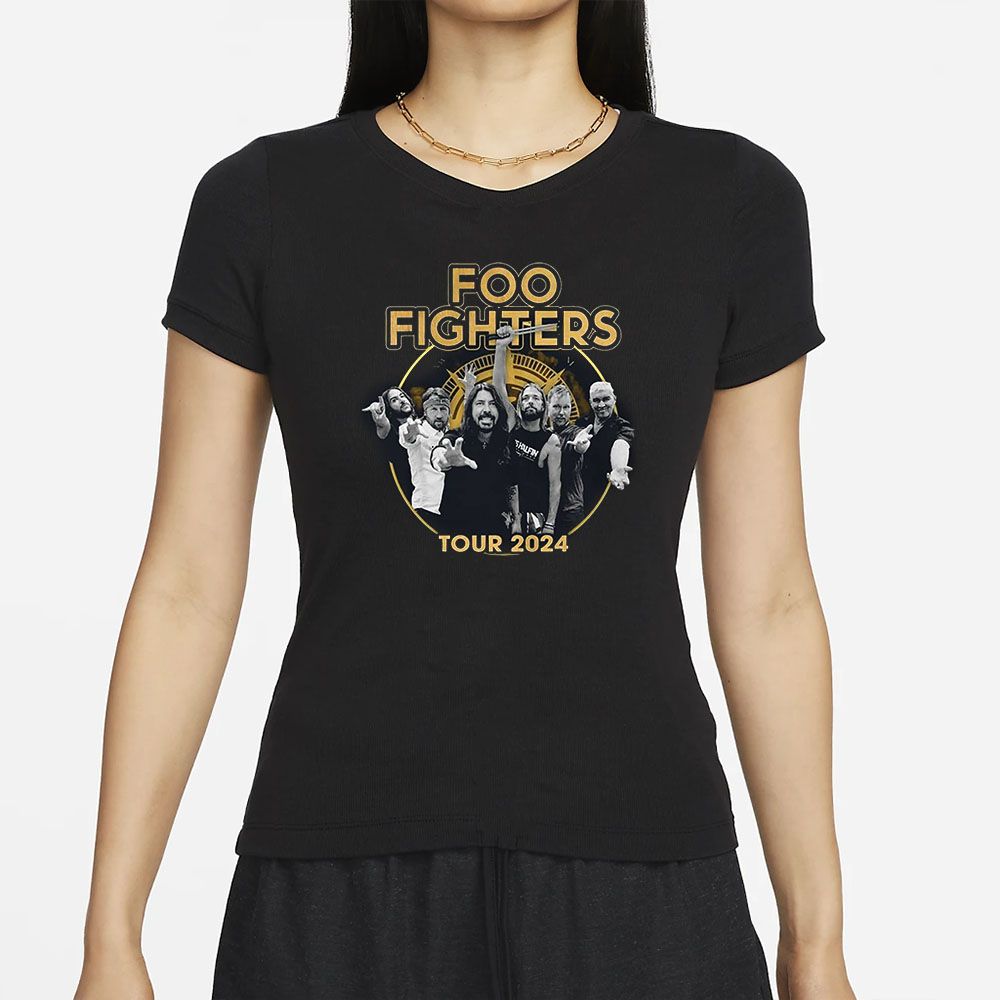 Foo Fighters Tour 2024 With Special Guests T-Shirts