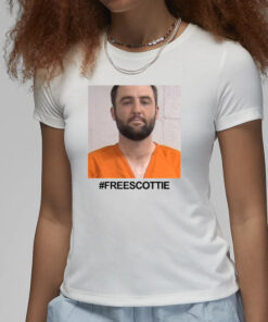 Grace Charis Wearing #Freescottie T-Shirts