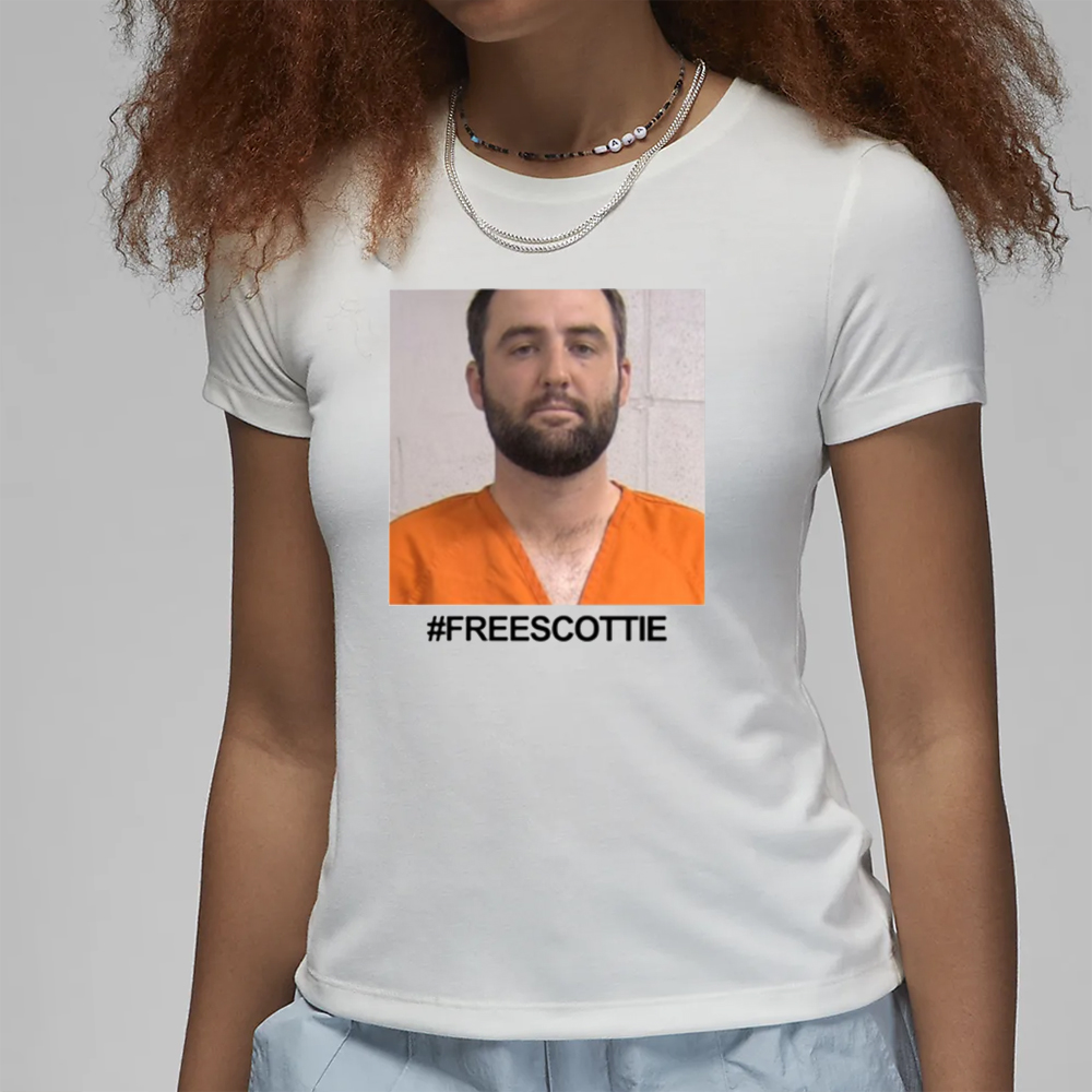 Grace Charis Wearing #Freescottie T-Shirts