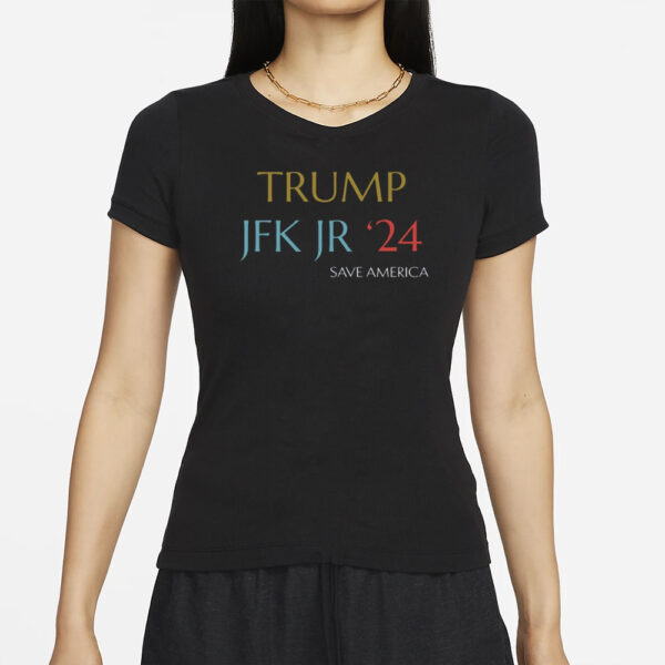 Hotrod Trump Jfk Jr 24 Save America T-Shirt