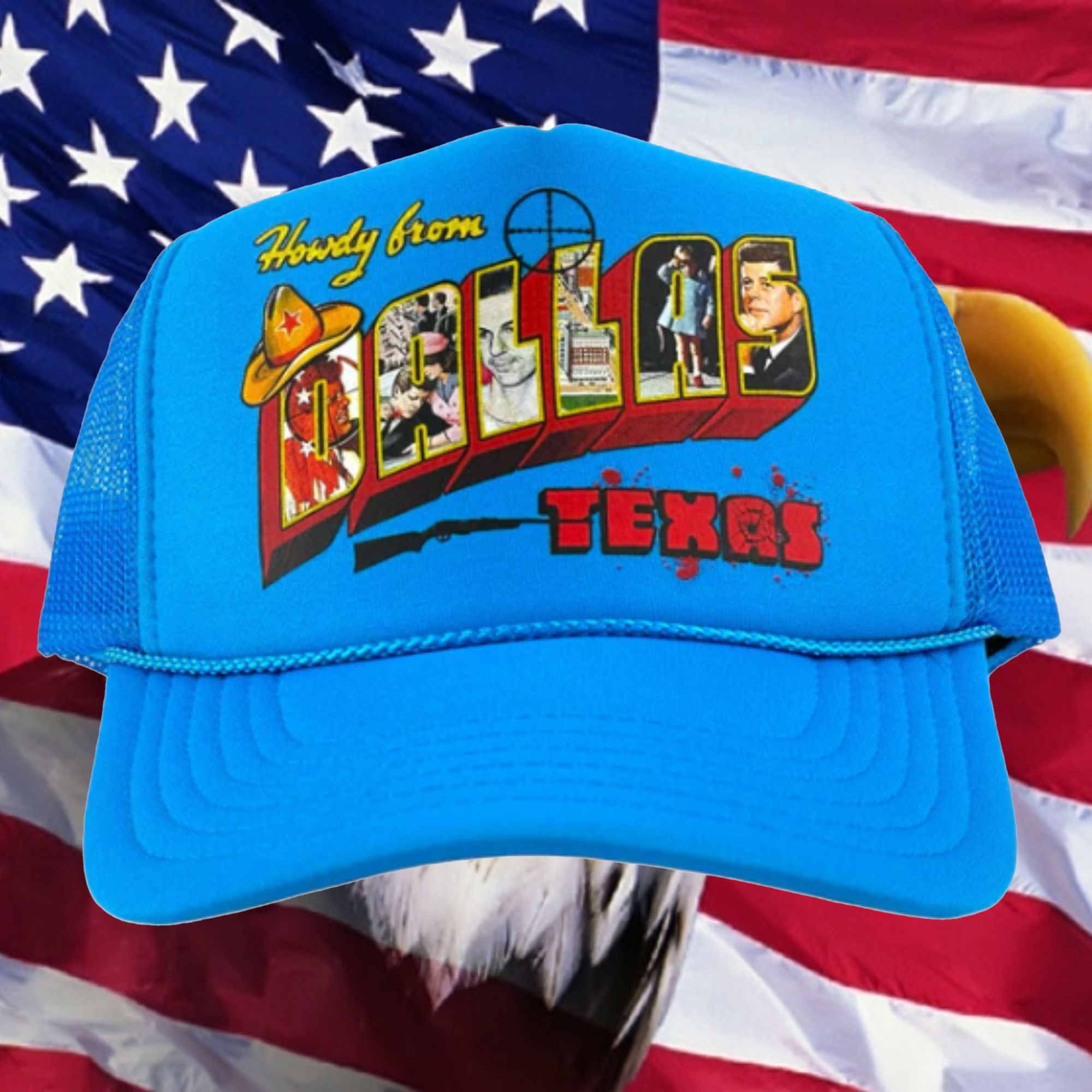 Howdy From Dallas (JFK) Hat. 2 Howdy From Dallas (JFK) Hat.
