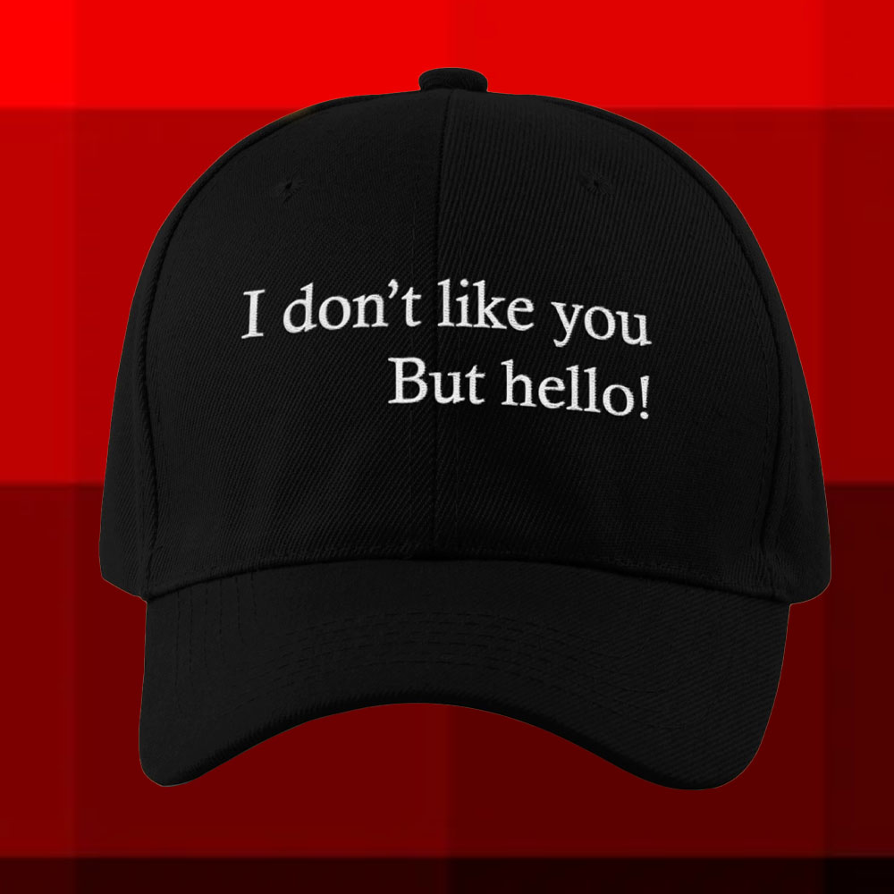 I Don’t Like You But Hello Hat 2 I Don’t Like You But Hello Hat