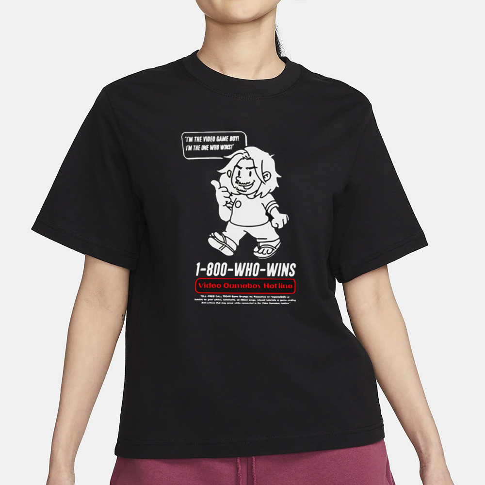 I’m The Video Game Boy I’m The One Who Wins Game Grumps Videogame Boy Hotline T-Shirt 4 I’m The Video Game Boy I’m The One Who Wins Game Grumps Videogame Boy Hotline T-Shirt1