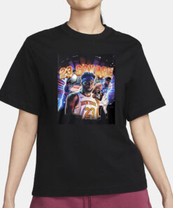 Isaiah Hartenstein Mitchell Robinson 23 Savage T-Shirt3