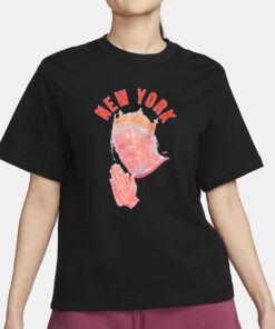 Jalen Brunson New York Pray T-Shirt1