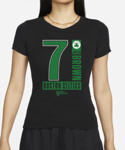 Jaylen Brown Celtics 2024 Finals Inbound Pass T-Shirts
