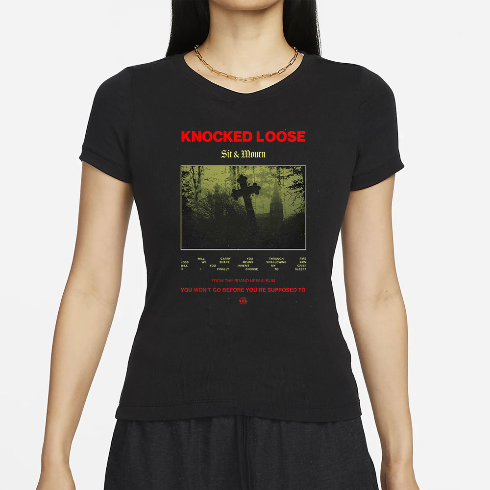 Knocked Loose Sit & Mourn T-Shirt 4 Knocked Loose Sit & Mourn T-Shirt