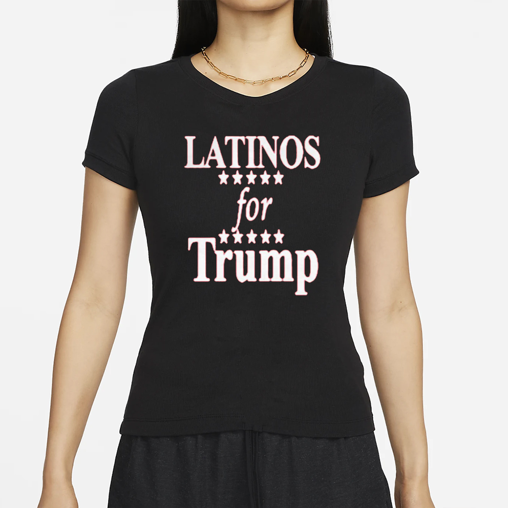 LATINOS for Trump T-Shirt 4 LATINOS for Trump T-Shirt