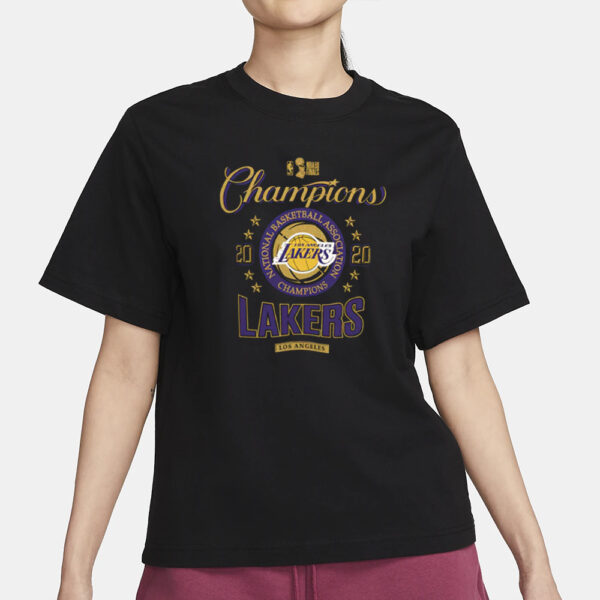 Lakers National Basketball Association Champions 2020 T-Shirt1