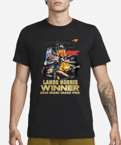 Lando Norris Winner 2024 Miami Grand Prix T-Shirt4