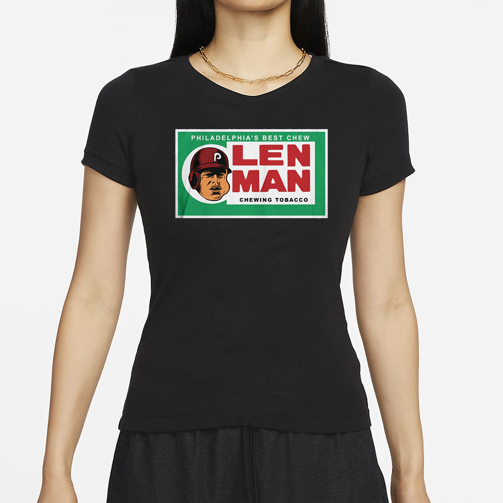 "Len Man Chaw" Triblend T-Shirt 4 Len Man Chaw Triblend T-Shirt