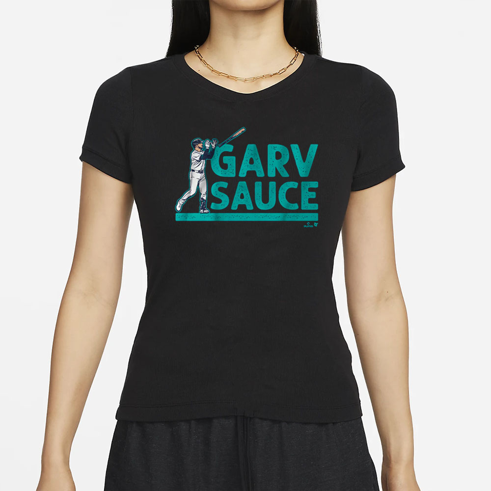 MITCH GARVER GARV SAUCE SEATTLE T-SHIRT