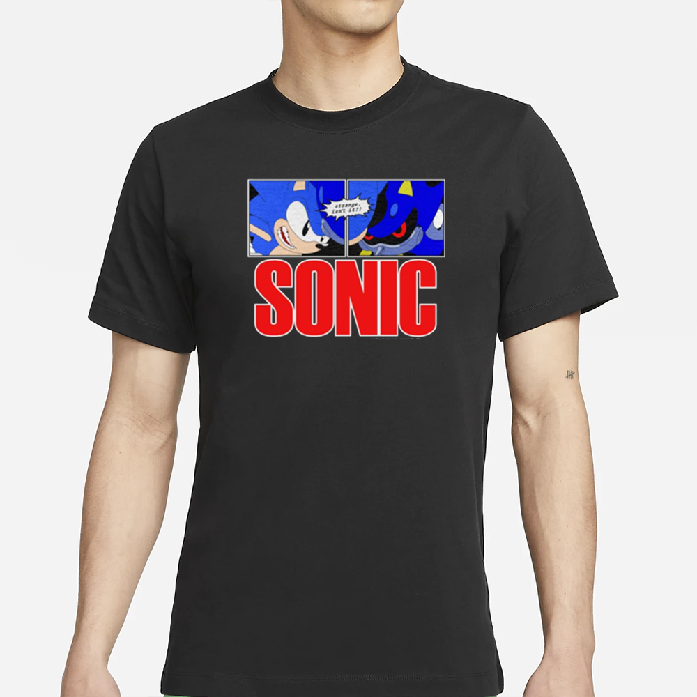 Mamonoworld Sonic Strange Isn't It T-Shirt 4 Mamonoworld Sonic Strange Isn't It T-Shirt