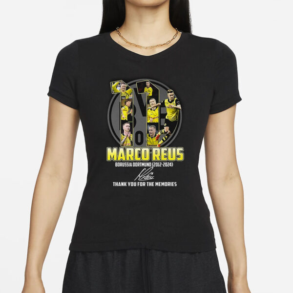 Marco Reus Borussia Dortmund 2012-2024 Thank You For The Memories T-Shirts