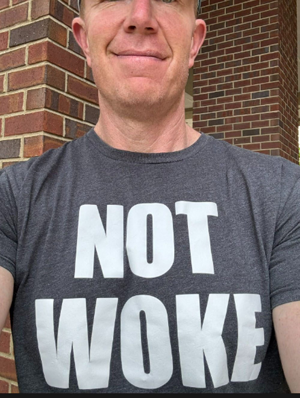 Matt Birk Not Woke T-Shirt