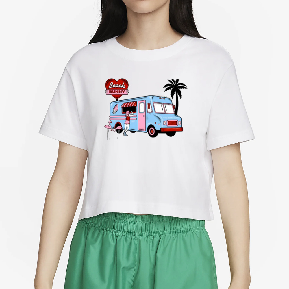 Mikaeladraws Beach Bunny Ice Cream T-Shirt 4 Mikaeladraws Beach Bunny Ice Cream T-Shirt2
