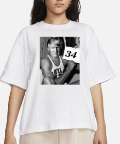 Mike Taddow Trump 34-0 Not Guilty T Shirt