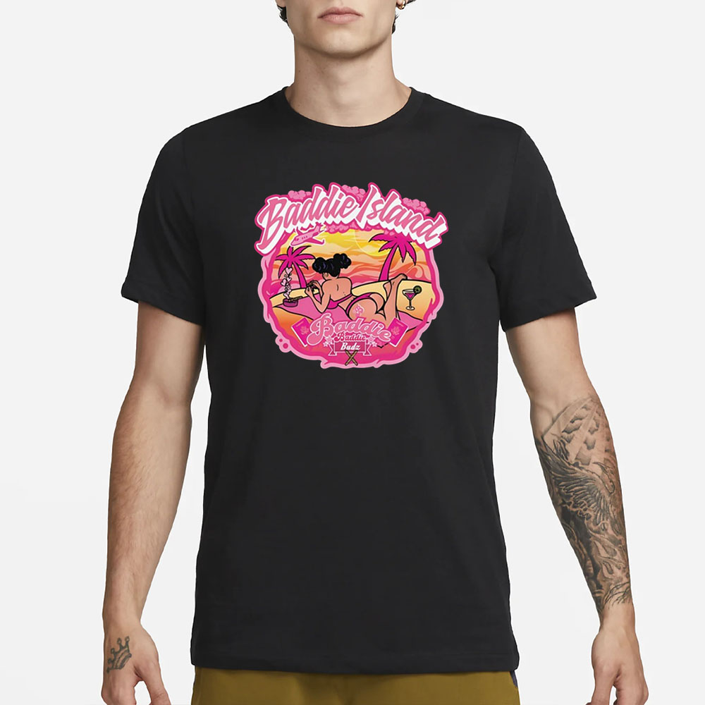 Natalie Nunn Baddie Island Baddie Budz T-Shirt 4 Natalie Nunn Baddie Island Baddie Budz T-Shirt1