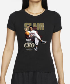 National Champion Dawn Staley Covers Slam 250 T-Shirts