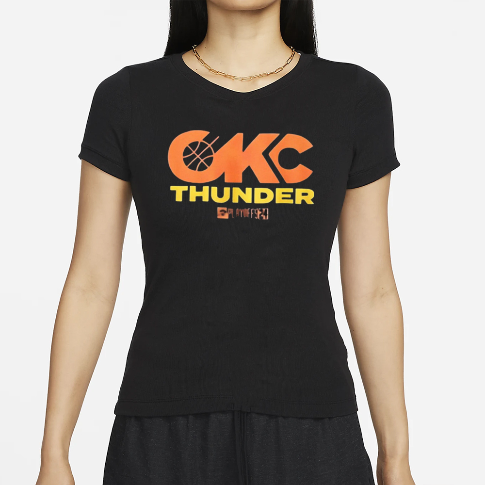 OKC Thunder Playoffs 24 T-Shirt 4 OKC Thunder Playoffs 24 T-Shirt