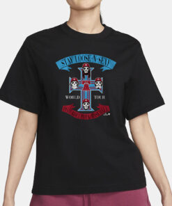 PHILADELPHIA BASEBALL STAY LOOSE 'N' SEXY ROCK BAND T-SHIRT1
