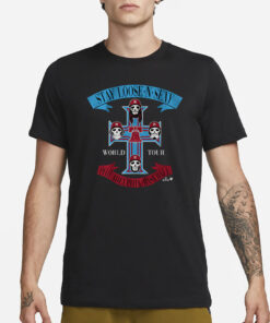 PHILADELPHIA BASEBALL STAY LOOSE 'N' SEXY ROCK BAND T-SHIRT4