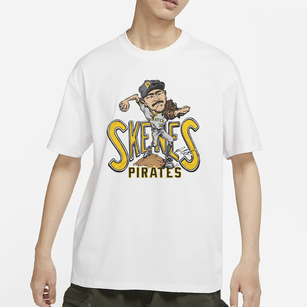Pittsburgh Pirates Paul Skenes T-Shirt 4 Pittsburgh Pirates Paul Skenes T-Shirt
