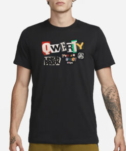 Qwerty Ransom Note T-Shirt3