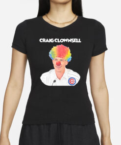 Reviewingthebrew Craig Counsell Clown T-Shirts