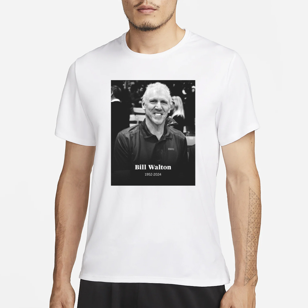 Rip Bill Walton 1952-2024 T-Shirt 4 Rip Bill Walton 1952-2024 T-Shirt1