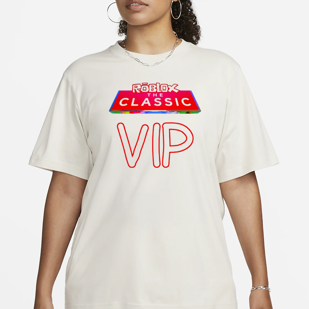Roblox The Classic Vip T-Shirt 4 Roblox The Classic Vip T-Shirt1