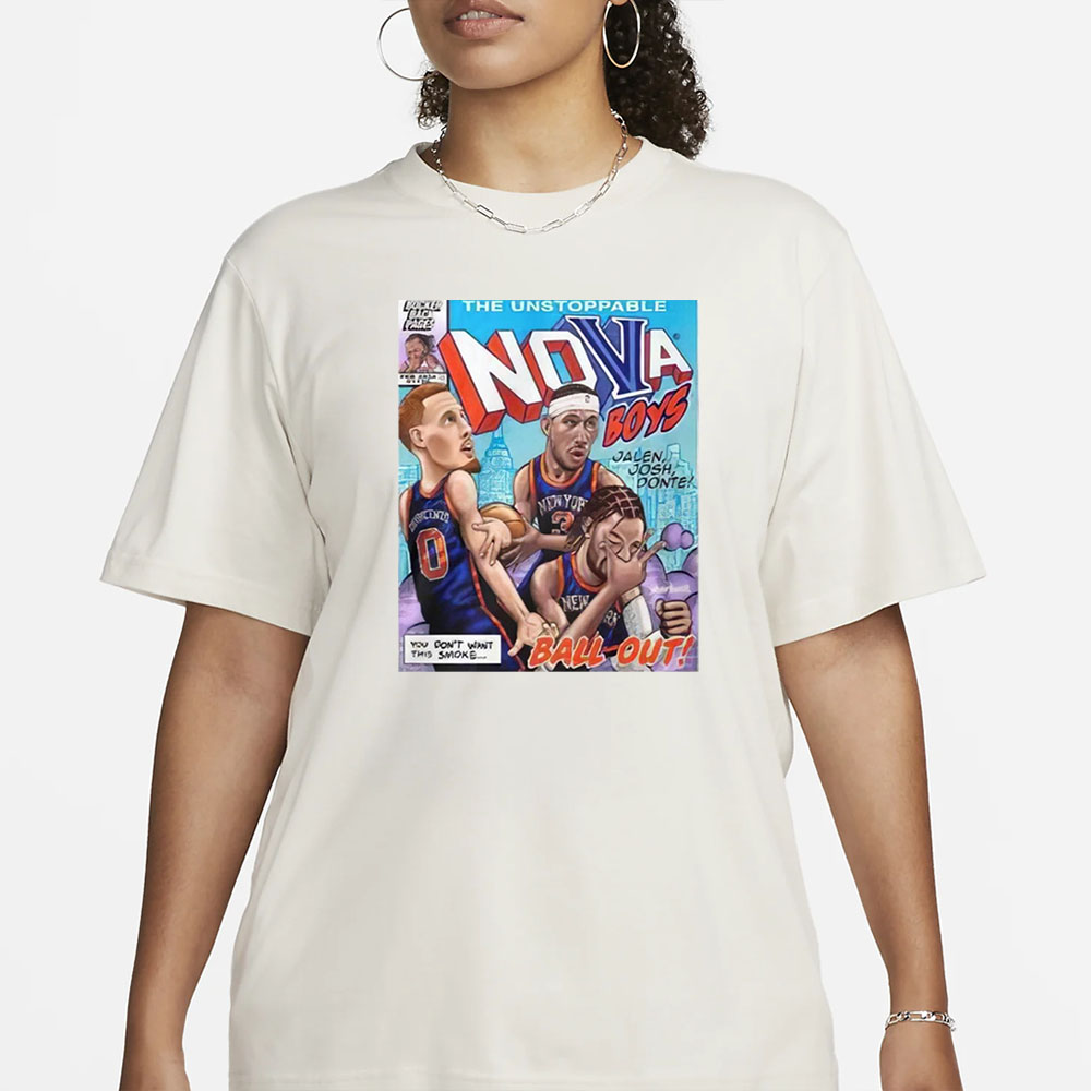 Sam Moril The Unstoppable Nova Boys Jalen Josh Donte Ball Out T-Shirt3