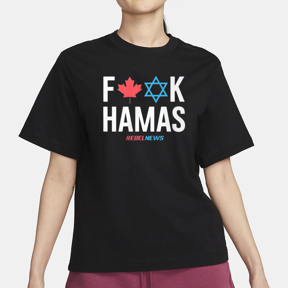 Scarlett Grace Fuck Hamas Rebelnews T-Shirt 4 Scarlett Grace Fuck Hamas Rebelnews T-Shirt1