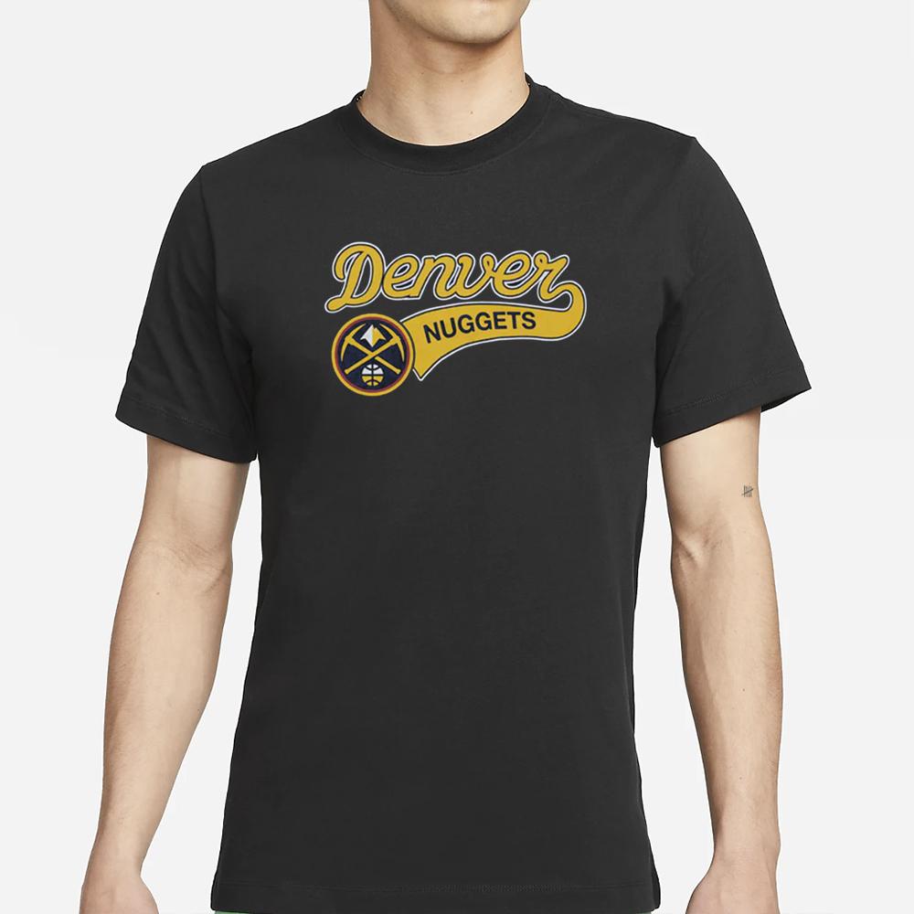 Script Denver Nuggets T-Shirt 4 Script Denver Nuggets T-Shirt