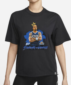 Shopcourtkings Store We Talk Mavs Standing On Bidness T-Shirts
