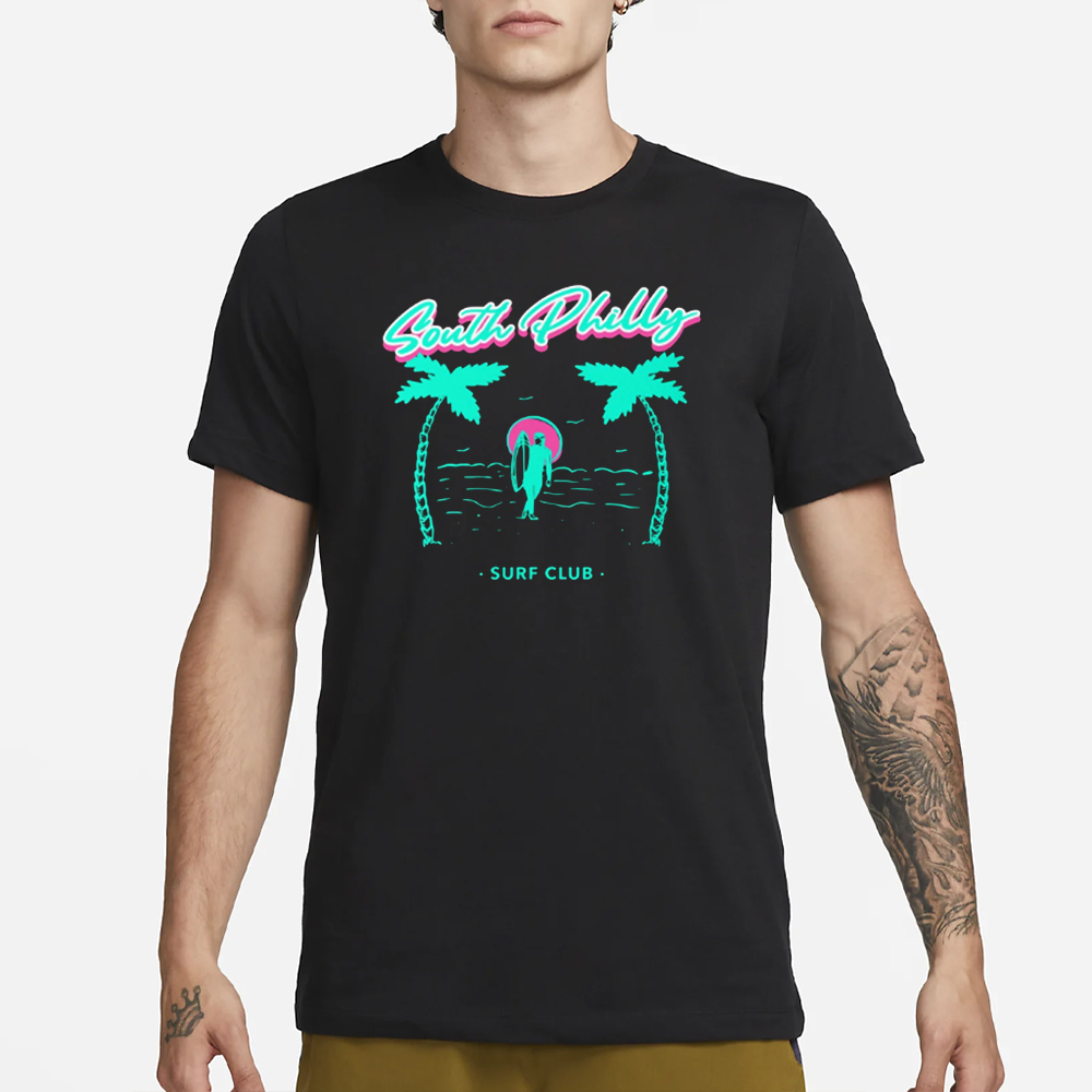 "South Philly Surf Club" Comfort Colors T-Shirt 4 South Philly Surf Club Comfort Colors T-Shirt1