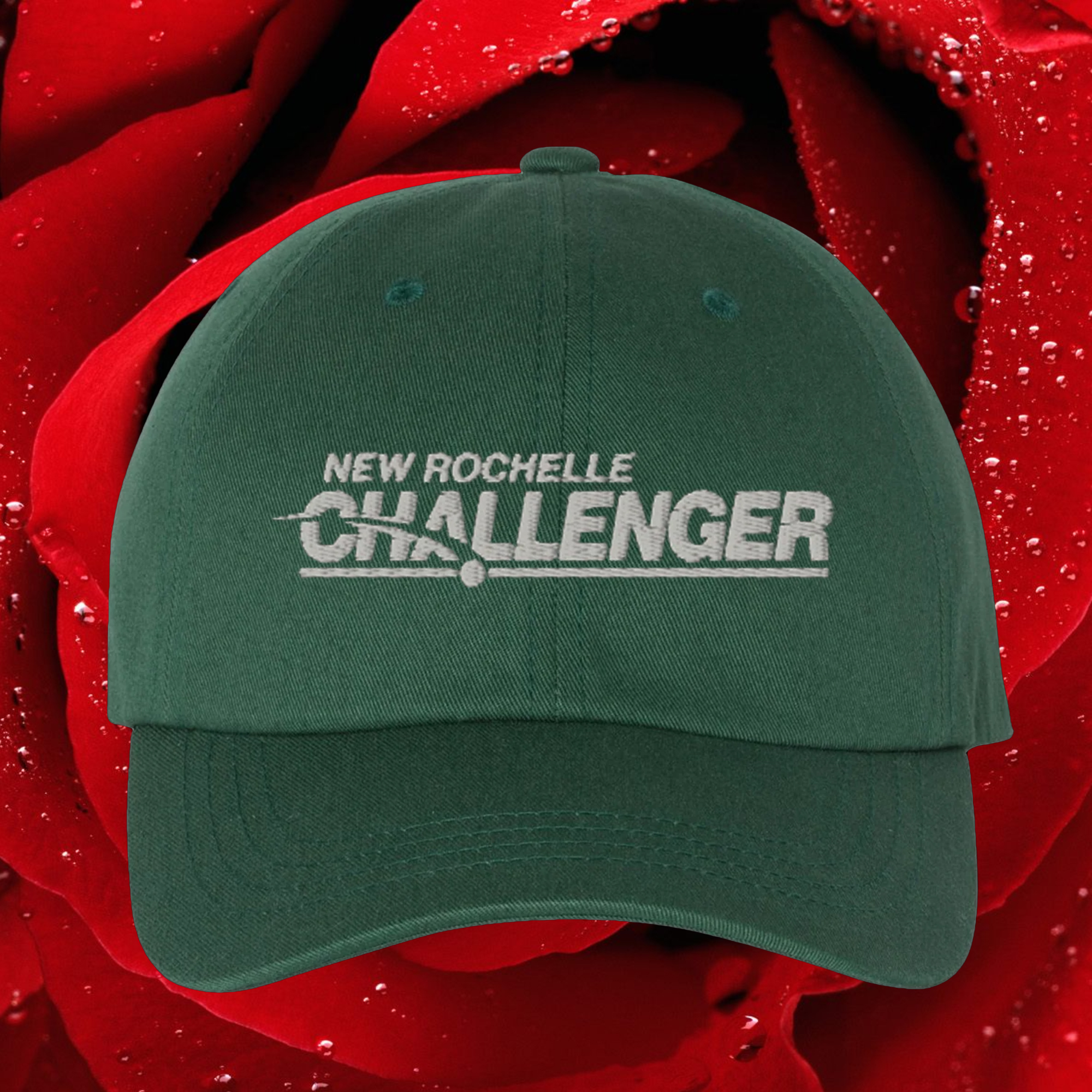THE NEW ROCHELLE CHALLENGER DAD HAT (PREORDER) 2 THE NEW ROCHELLE CHALLENGER DAD HAT (PREORDER)