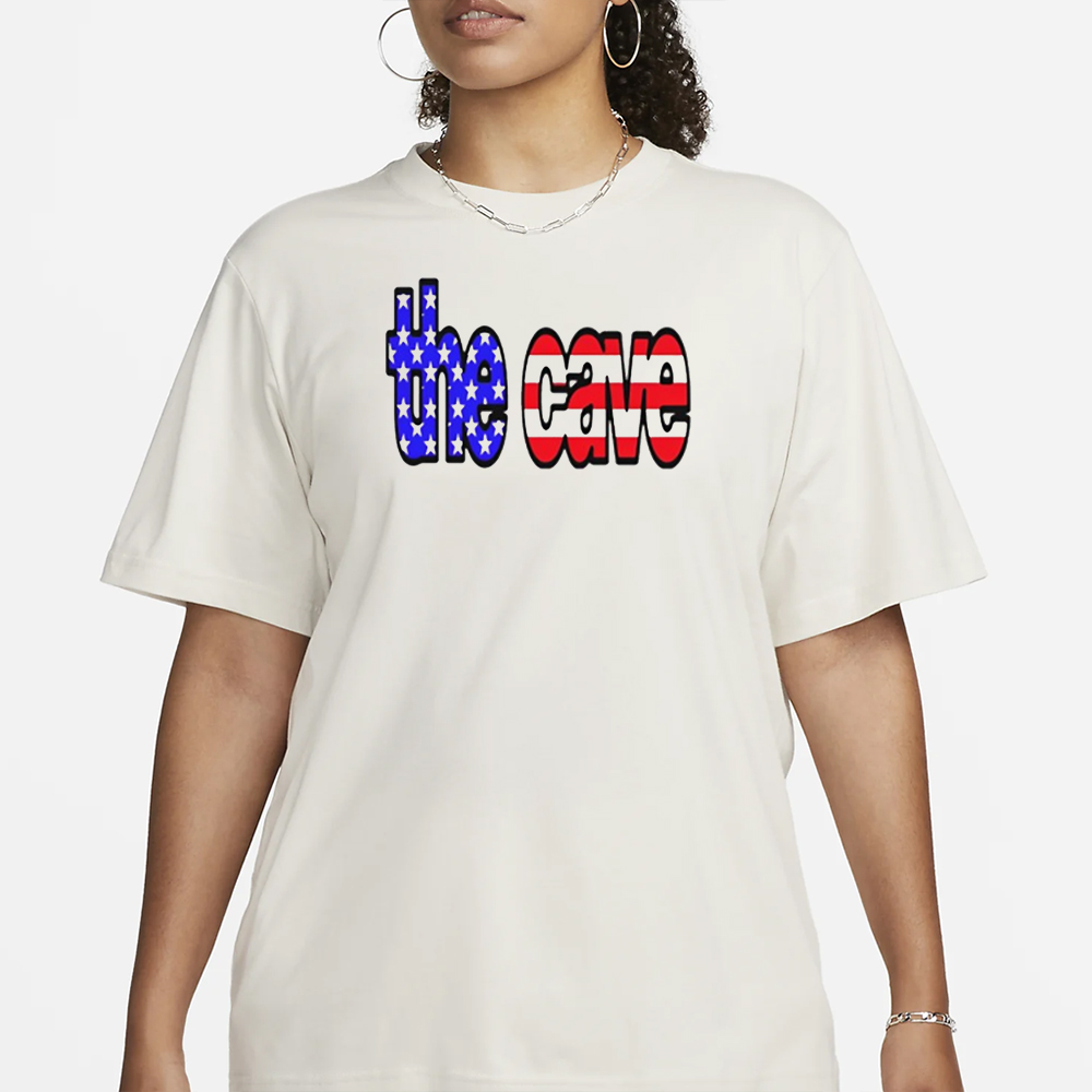 The Cave Usa Flag T-Shirt3