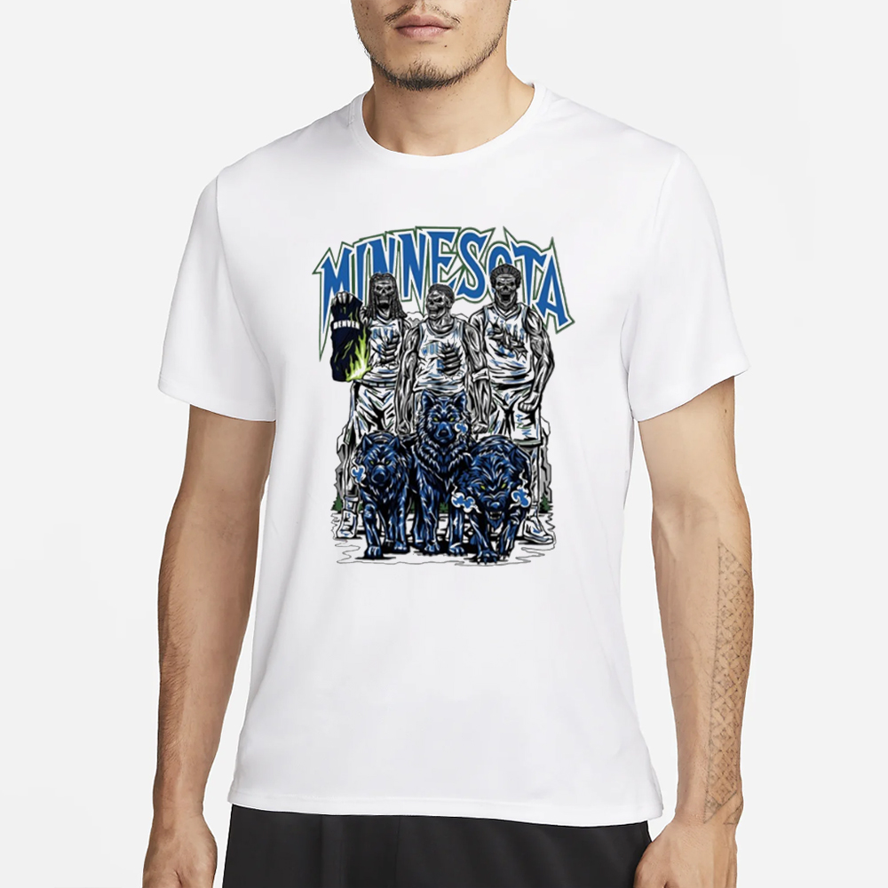 The Daily Wolves Wolfpack Minnesota T-Shirt 4 The Daily Wolves Wolfpack Minnesota T-Shirt3