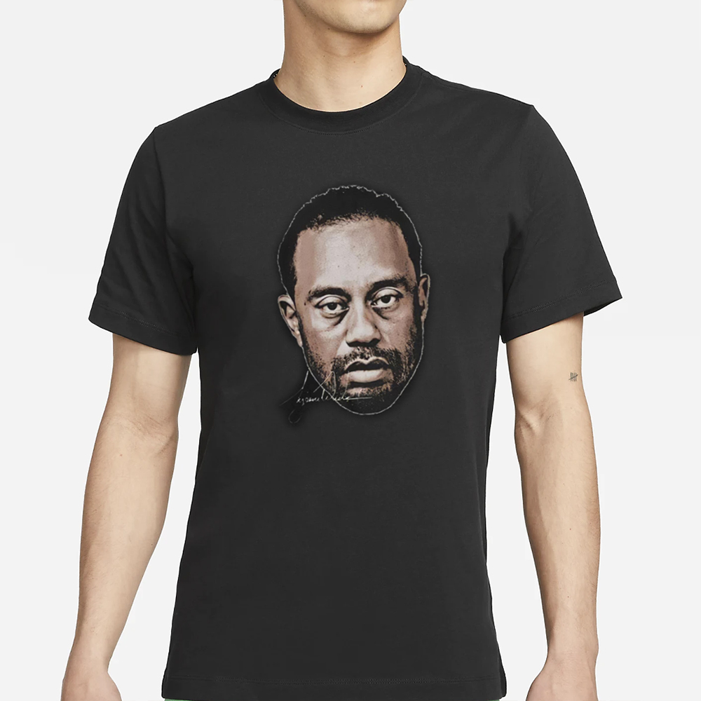 Tiger Woods Mugshot T-Shirt 4 Tiger Woods Mugshot T-Shirt