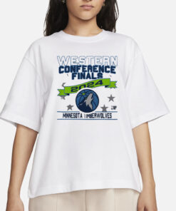 Timberwolves Stadium Essentials 2024 Western Conference Finals T-Shirt