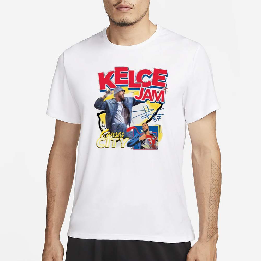 Travis Kelce Taylor Kelce Jam T-Shirt 4 Travis Kelce Taylor Kelce Jam T-Shirt1