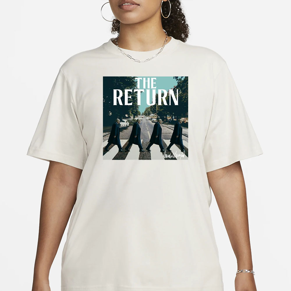 Trump President Album Cover The Return T-Shirt1