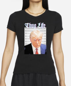Trump’s Thug Life Donald Trump In Prison 2024 T-Shirts