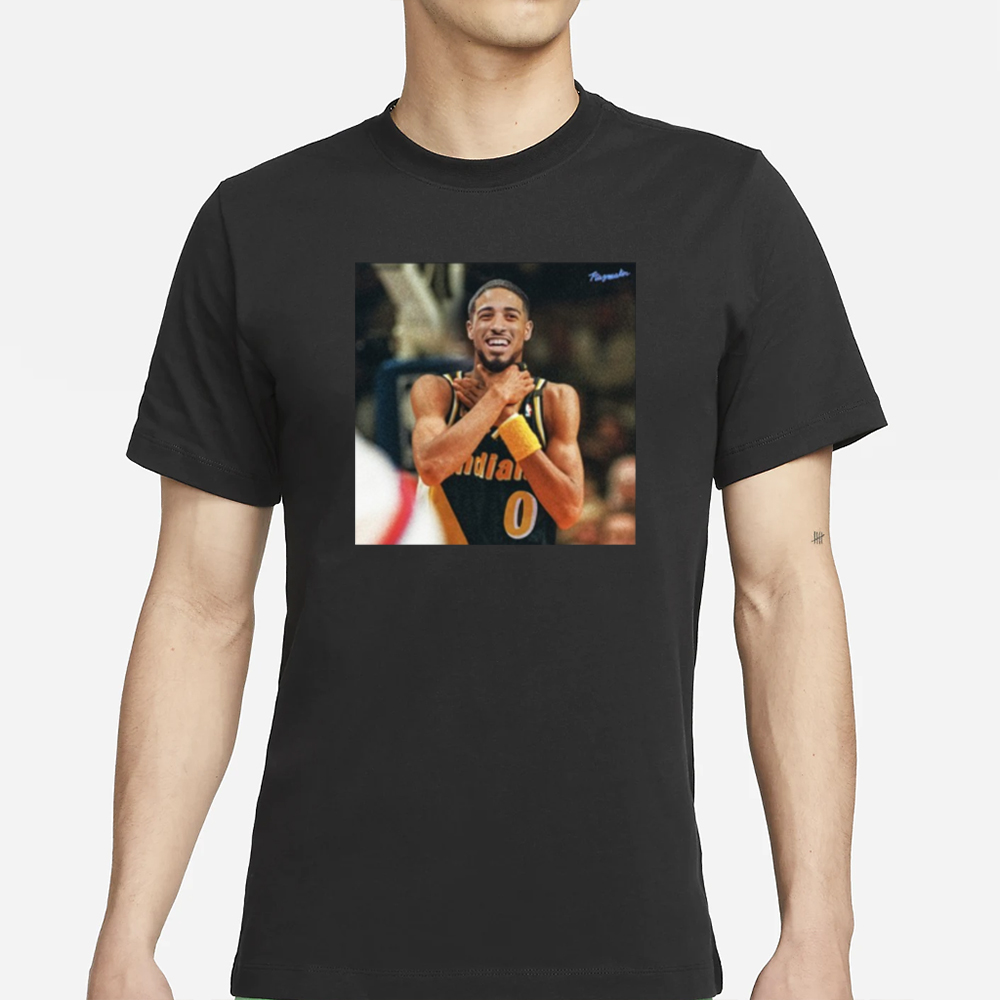 Tyrese Haliburton Choke Like Reggie Miller T-Shirt 4 Tyrese Haliburton Choke Like Reggie Miller T-Shirt