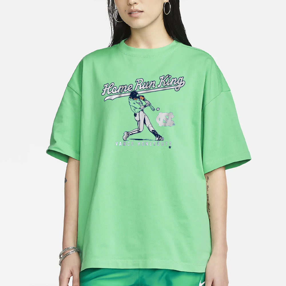 UNC BASEBALL: VANCE HONEYCUTT HR KING T-SHIRT 4 UNC BASEBALL VANCE HONEYCUTT HR KING T-SHIRT1